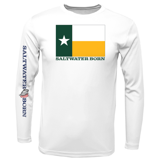 Saltwater Born Baylor Edition Long Sleeve UPF 50+ Dry-Fit Shirt
