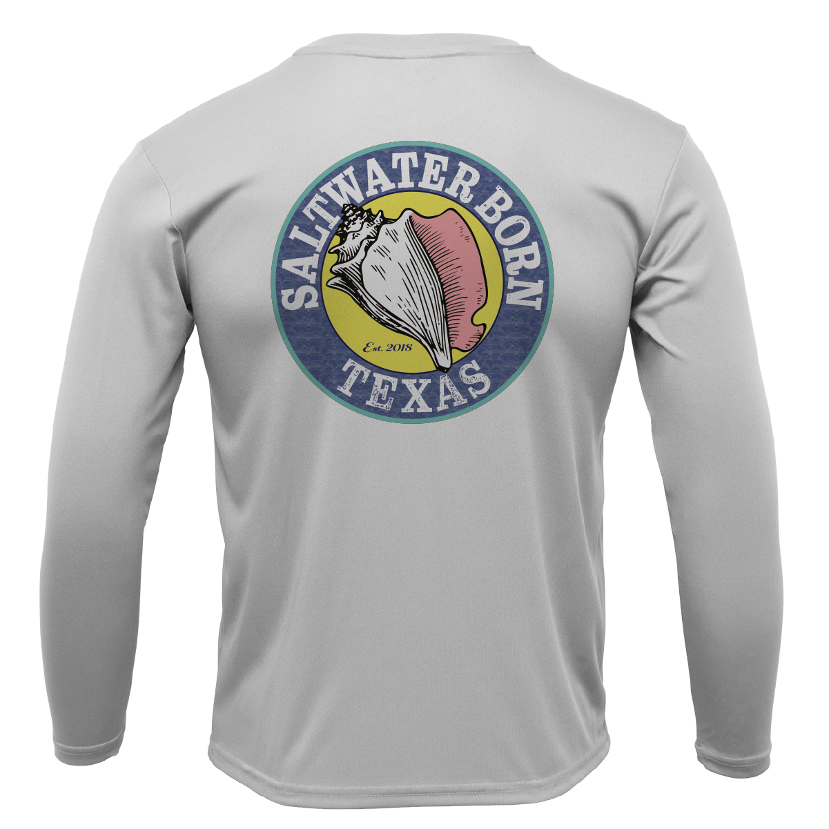 Saltwater Born Baylor Edition Long Sleeve UPF 50+ Dry-Fit Shirt