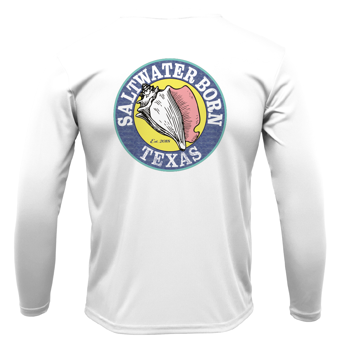 Saltwater Born Baylor Edition Long Sleeve UPF 50+ Dry-Fit Shirt