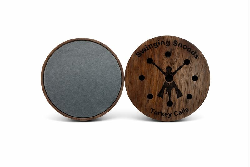 Swinging Snoods Turkey Calls Walnut - Slate Over Glass