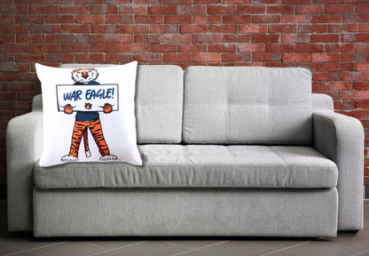 Campus Hammocks Auburn War Eagles Pillow Cover