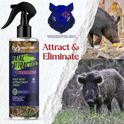 Zone Protects Realtree Fatal Attraction Warhawg Wild Hog Attractant – Apple Corn 8oz