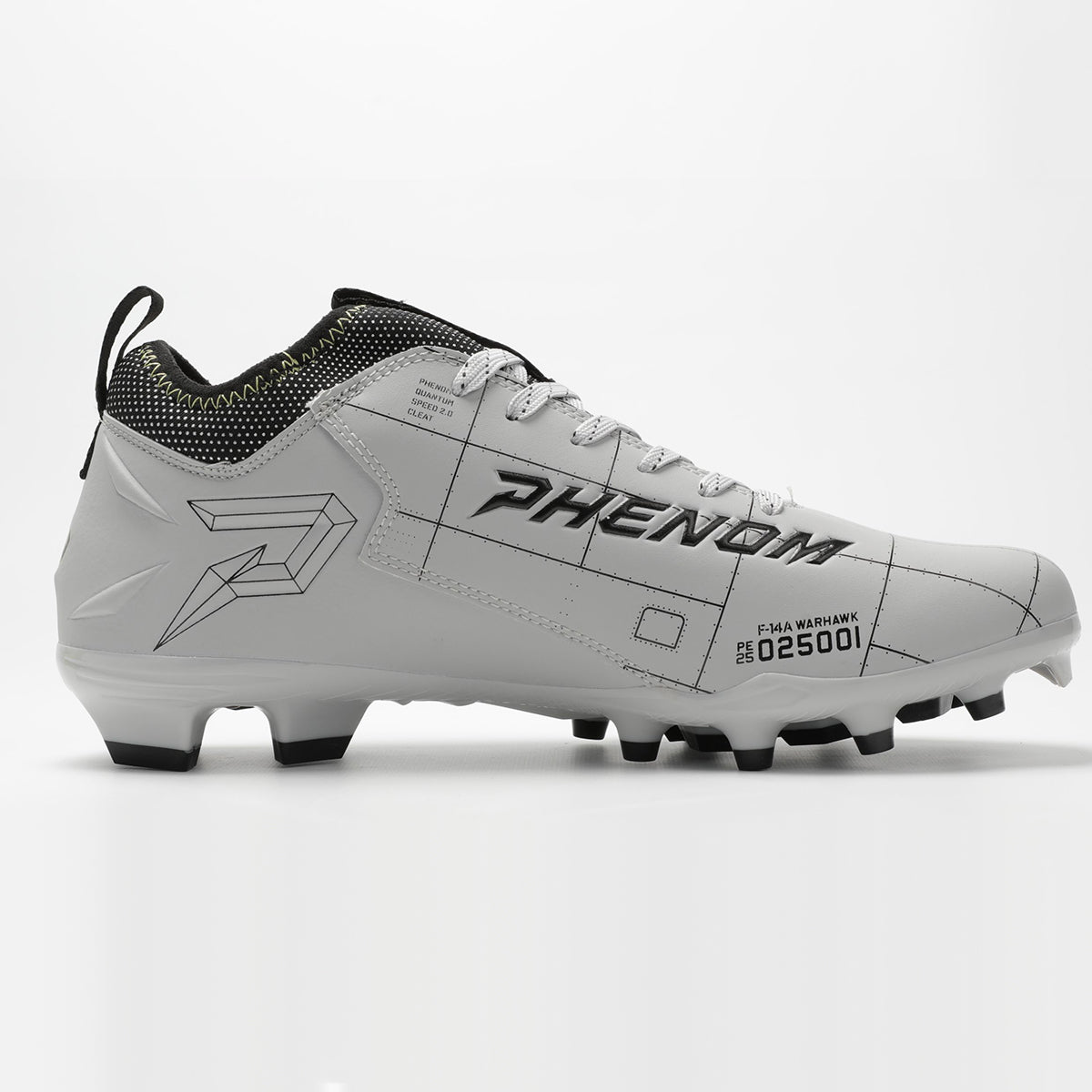 Phenom Elite Warhawk Football Cleats Quantum Speed 2.0 by Phenom Elite
