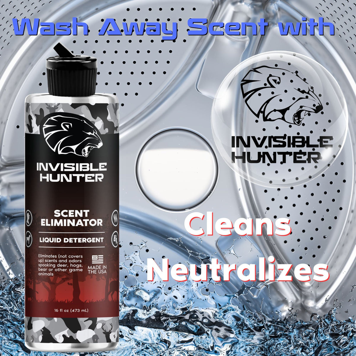 Zone Protects Invisible Hunter Total Scent Eliminator Strategy Kit