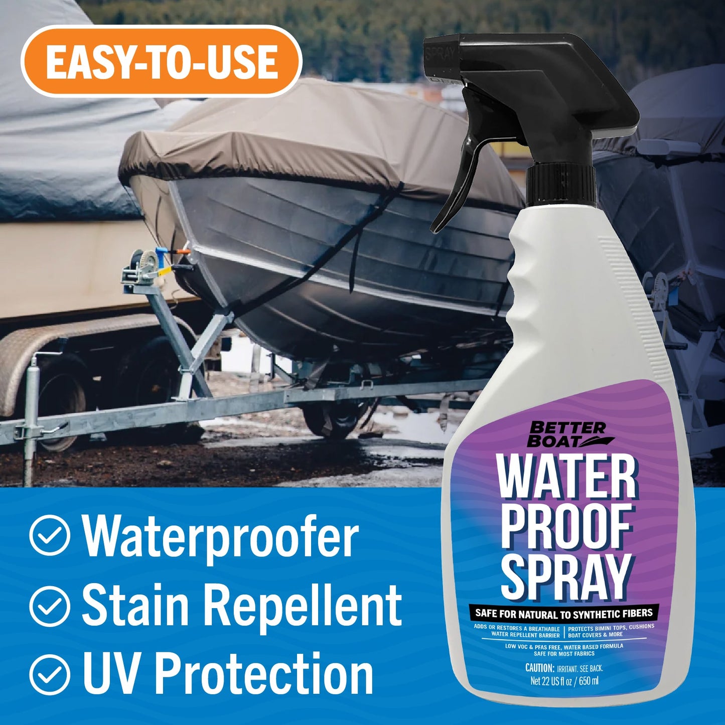 Better Boat - Fabric Waterproofing Protector Spray