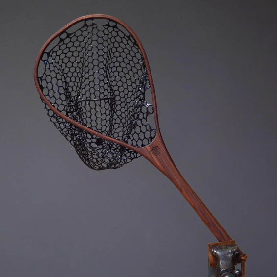 Wayward Trading Post Little Dipper 12"x8" - Walnut Fly Fishing Traditional Landing Net - Handcrafted & Made in USA