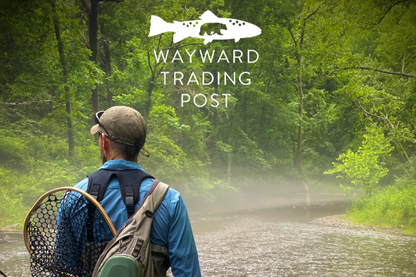 Wayward Trading Post Fat Jake 16"x12" - Classic Fly Fishing Traditional Landing Net - Handcrafted & Made in USA