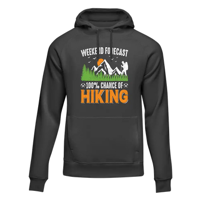 Outdoorzees Weekend Forecast 100% Hiking Unisex Hoodie