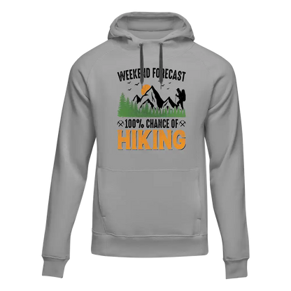 Outdoorzees Weekend Forecast 100% Hiking Unisex Hoodie