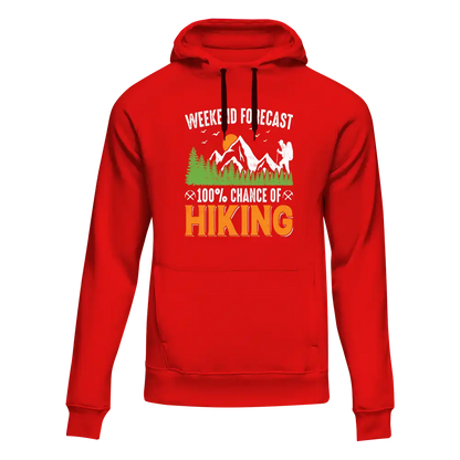 Outdoorzees Weekend Forecast 100% Hiking Unisex Hoodie