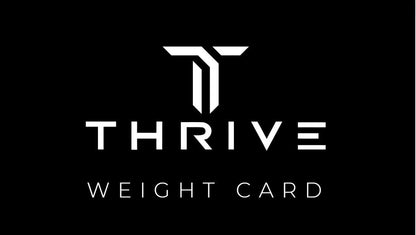 Thrive THREAT 16 Includes custom weight card, paddle cover, paddle eraser, and lead weights.