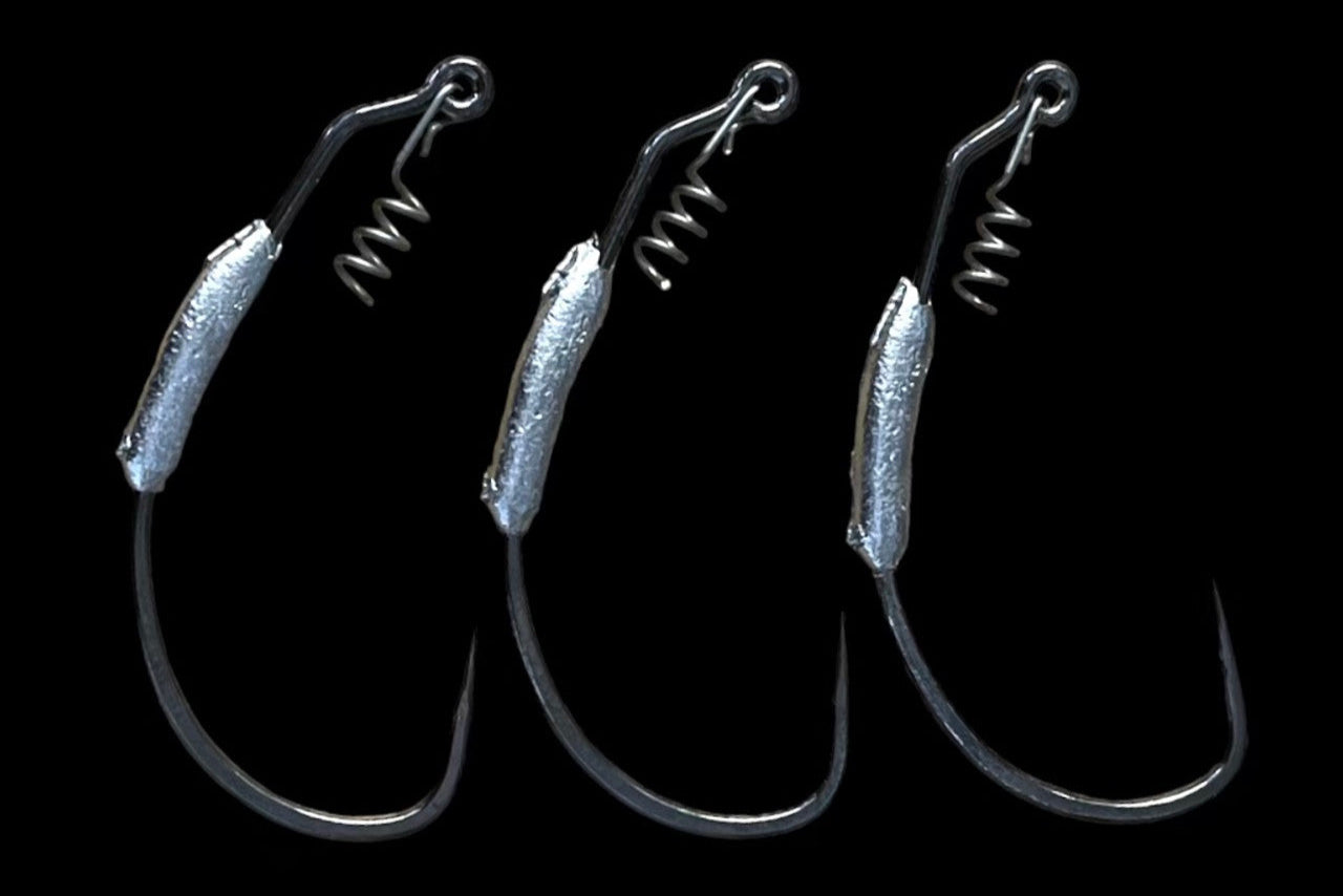 High Octane Weedless Weighted Hooks (3 Pack)