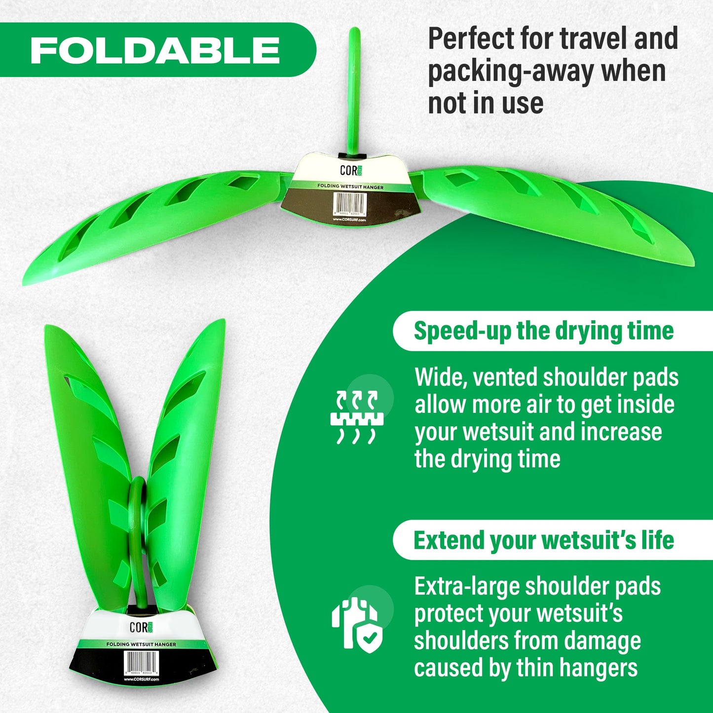 COR Surf Folding Wetsuit Hanger