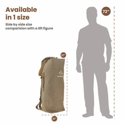 White Duck Outdoors - Hoplite Canvas G.I. Top Load Bag