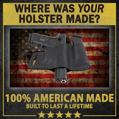 Relentless Tactical Comfort Carry Leather Holster & Mag Pouch Combo | Made In USA | Lifetime Warranty