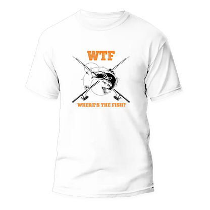 Outdoorzees WTF Where's The Fish Man T-Shirt