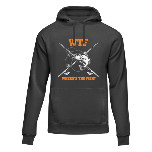 Outdoorzees WTF Where's The Fish Unisex Hoodie