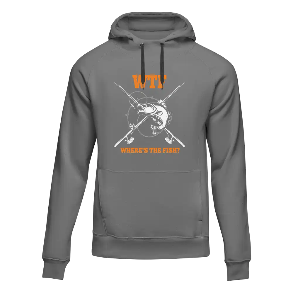Outdoorzees WTF Where's The Fish Unisex Hoodie