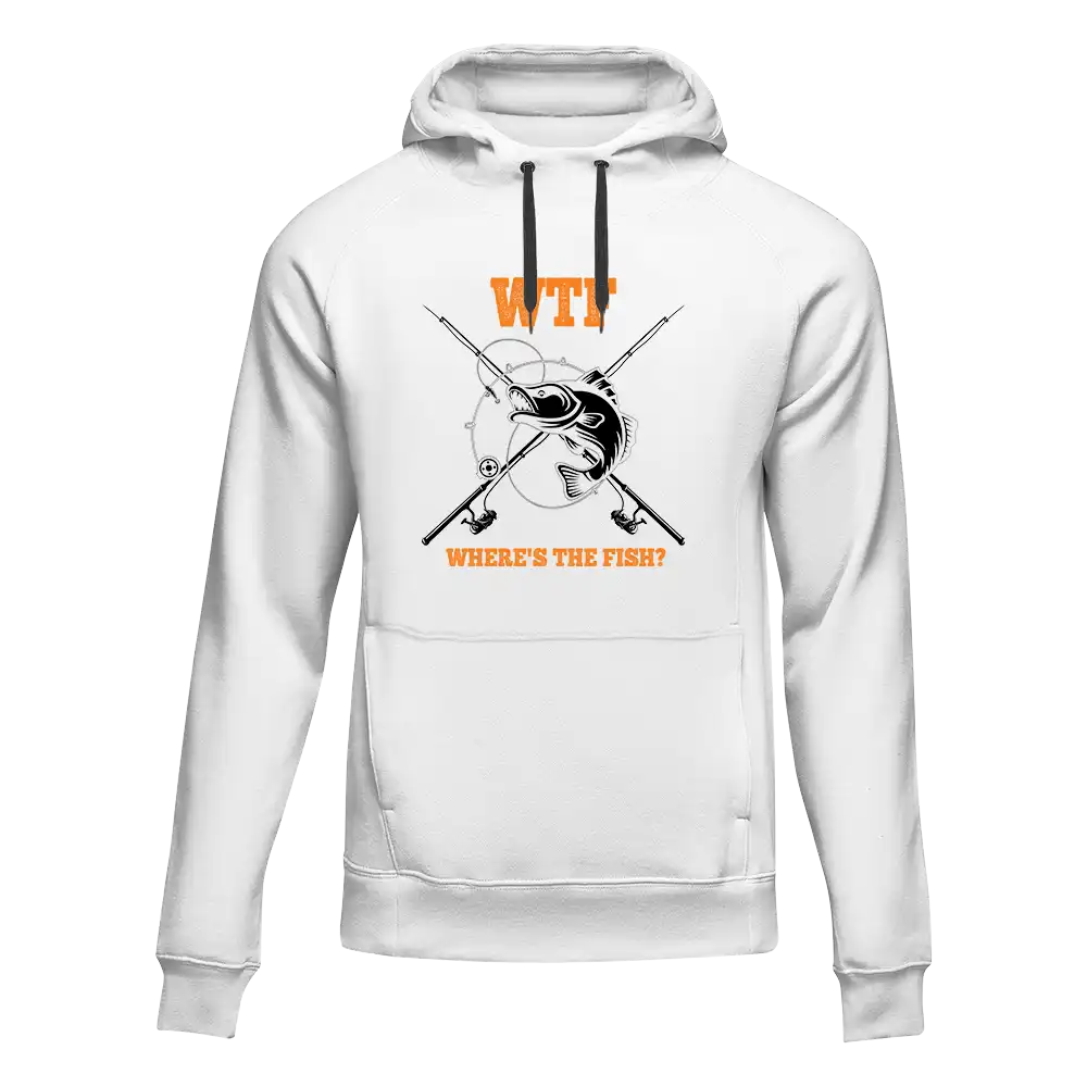 Outdoorzees WTF Where's The Fish Unisex Hoodie