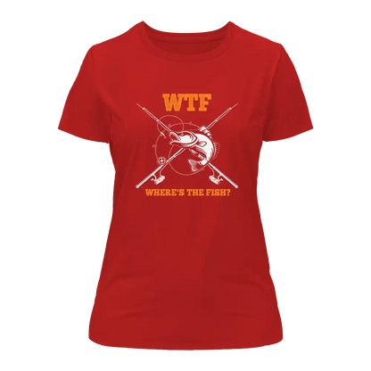 Outdoorzees WTF Where's The Fish T-Shirt for Women