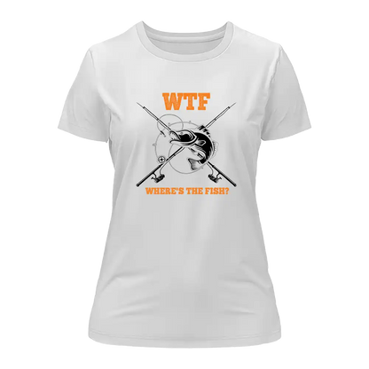 Outdoorzees WTF Where's The Fish T-Shirt for Women