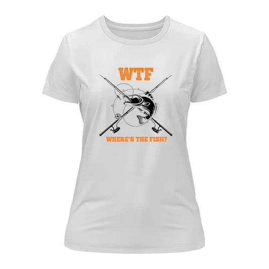 Outdoorzees WTF Where's The Fish T-Shirt for Women
