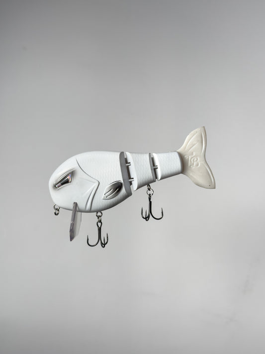 Throwback Baits "White-Out" WakeWalker LT