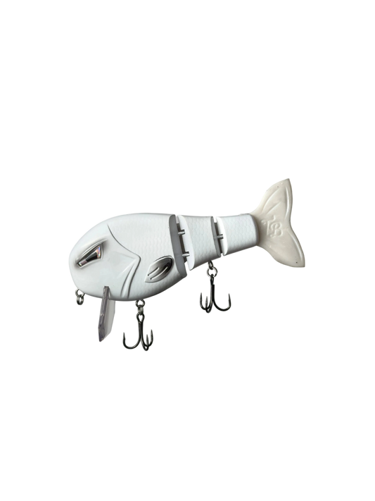 Throwback Baits "White-Out" WakeWalker LT