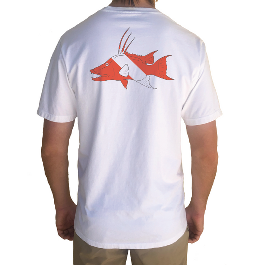 Saltwater Born Key West, Hogfish Diver Tee