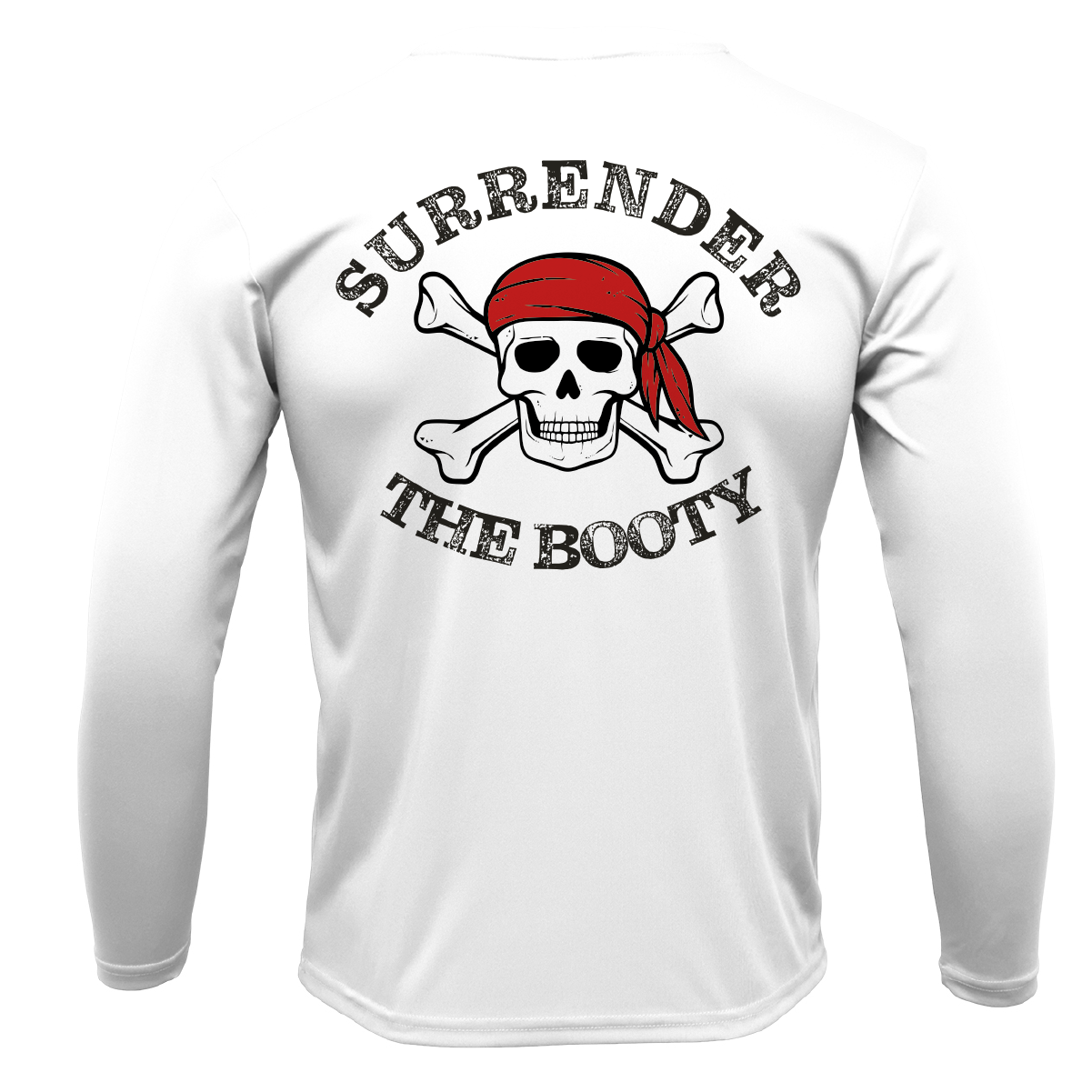 Saltwater Born Melbourne, Australia "Surrender The Booty" Long Sleeve UPF 50+ Dry-Fit Shirt