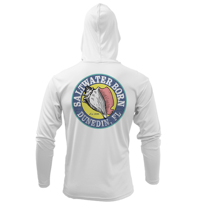 Saltwater Born Dunedin, FL State of Florida Long Sleeve UPF 50+ Dry-Fit Hoodie