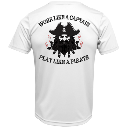 Saltwater Born Blackbeard Men's Short Sleeve UPF 50+ Dry-Fit Shirt