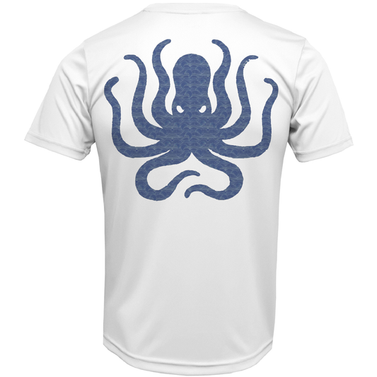 Saltwater Born Key West, FL Kraken Men's Short Sleeve UPF 50+ Dry-Fit Shirt