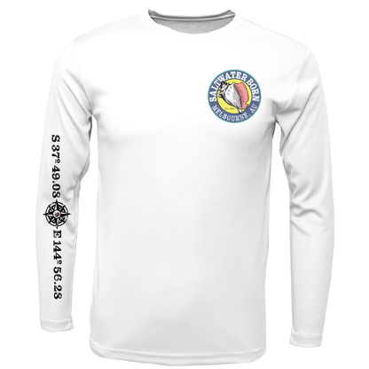 Saltwater Born Melbourne, Australia "Surrender The Booty" Long Sleeve UPF 50+ Dry-Fit Shirt