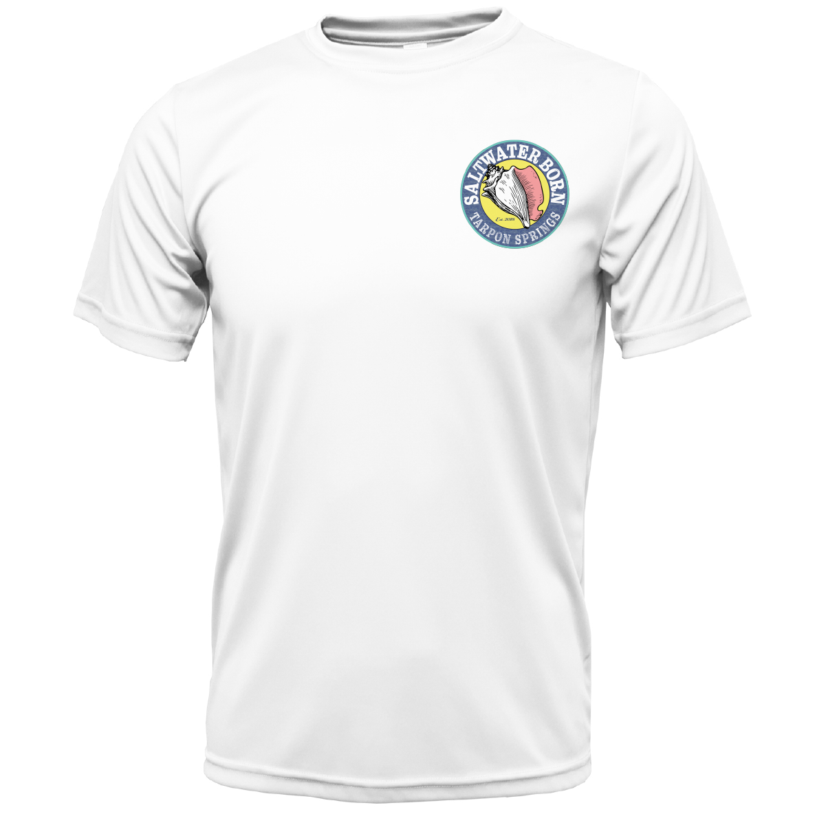 Tarpon Springs, FL "All For Rum and Rum For All" Men's Short Sleeve UPF 50+ Dry-Fit Shirt