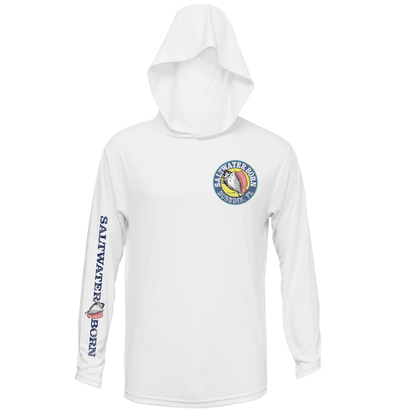 Saltwater Born Dunedin, FL Action Tarpon Long Sleeve UPF 50+ Dry-Fit Hoodie