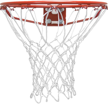 Krazy Netz Heavy Duty Brilliant White Basketball Rim Net