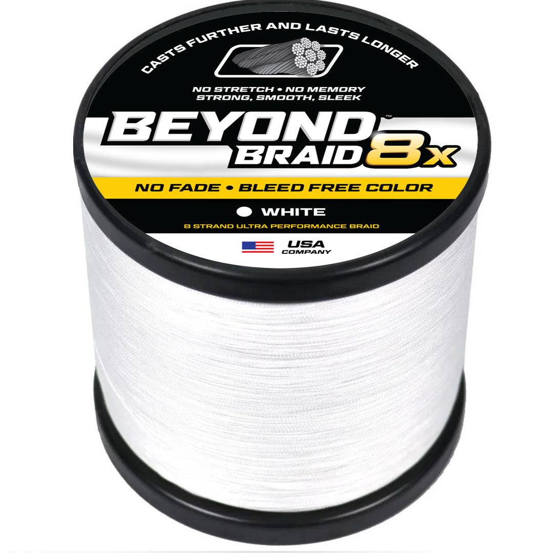 Beyond Braid - 8 Strand Braided Fishing Line Series - Super Sleek & Smooth Braided Fishing Line - High Performance Fishing Line For Saltwater & Freshwater