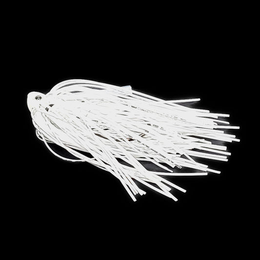 Just Lures Fishing Swim Jig - White Shimmer Shad