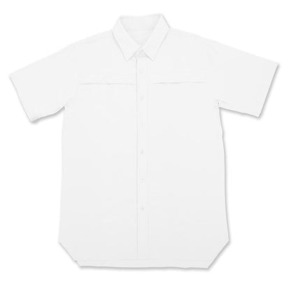 Xotic - Short Sleeve Solid Lifestyle Button Down w/ REPEL-X