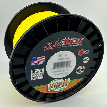 FINS Fishing Windtamer Fishing Braid 20-40lb.