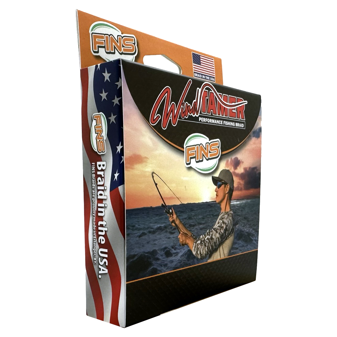 FINS Fishing Windtamer Fishing Braid 100-200lb.