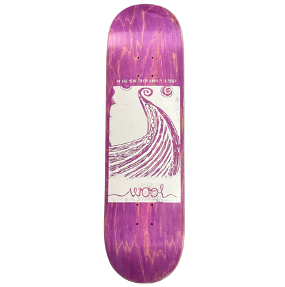 Wool SkateboardsDreamboat Skateboard Deck
