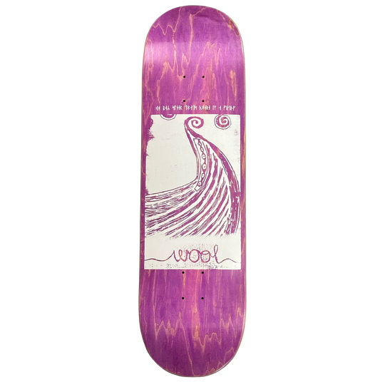 Wool SkateboardsDreamboat Skateboard Deck