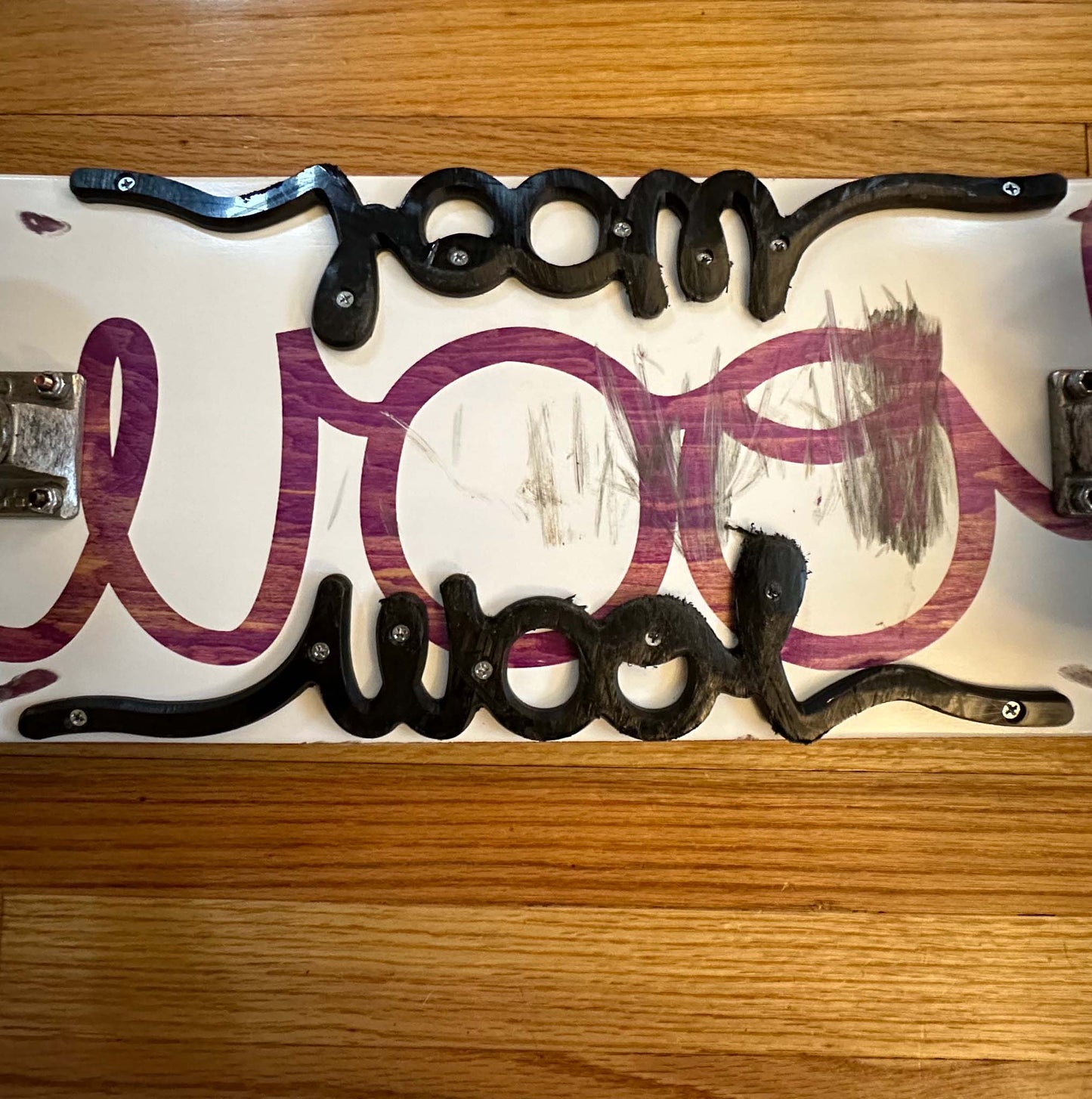 Wool Skateboards Wool Logo Skateboard Rails