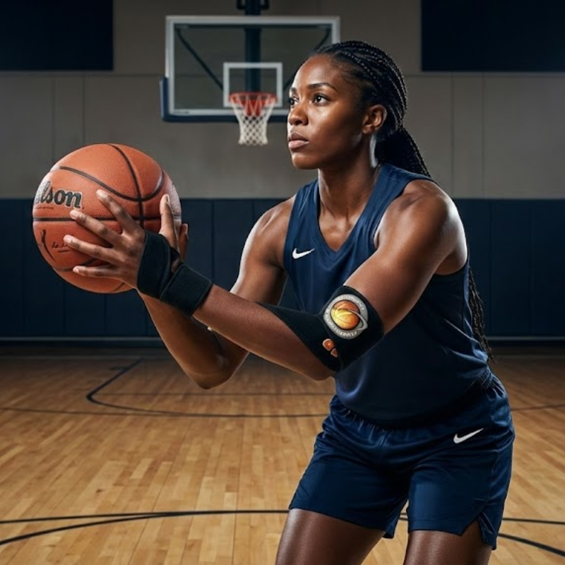 HoopsKing Wrap Strap (Off Hand) | Basketball Shooting Aid