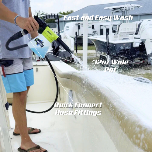 Xanigo Marine X-Foamer Hose Foam Sprayer for Streak-Free Boat Wash