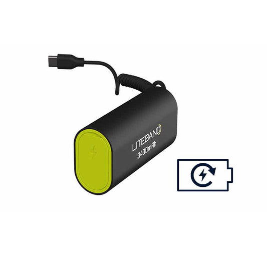 Liteband 3400 mAh Rechargeable Battery