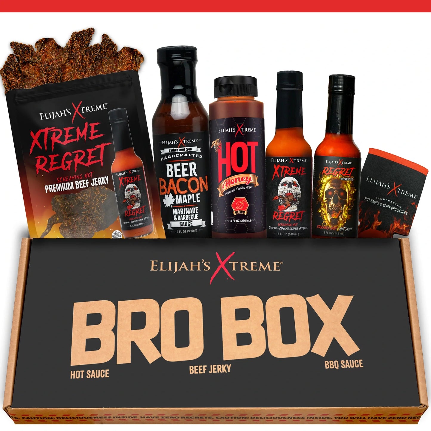 Elijah's Xtreme Spicy Bro Box Ultimate Hot Sauce Gift Set