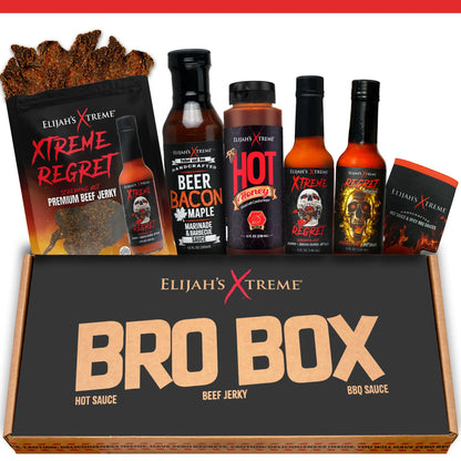 Elijah's Xtreme Spicy Bro Box Ultimate Hot Sauce Gift Set